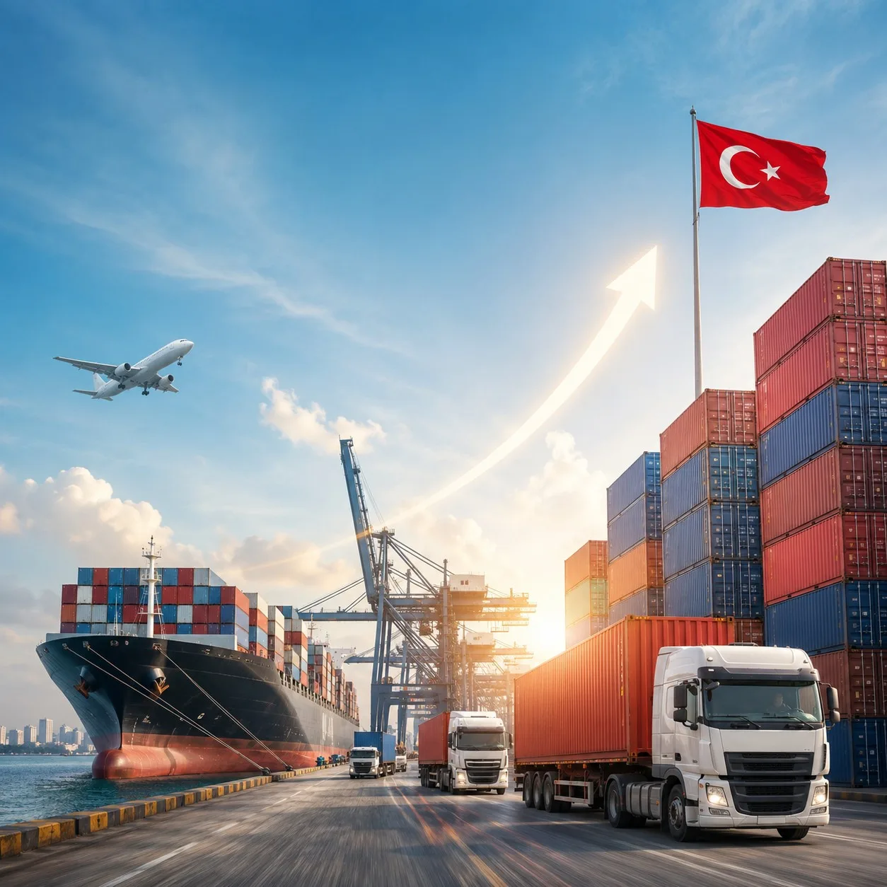 الصادرات التركية تتجاوز 400 مليار دولار